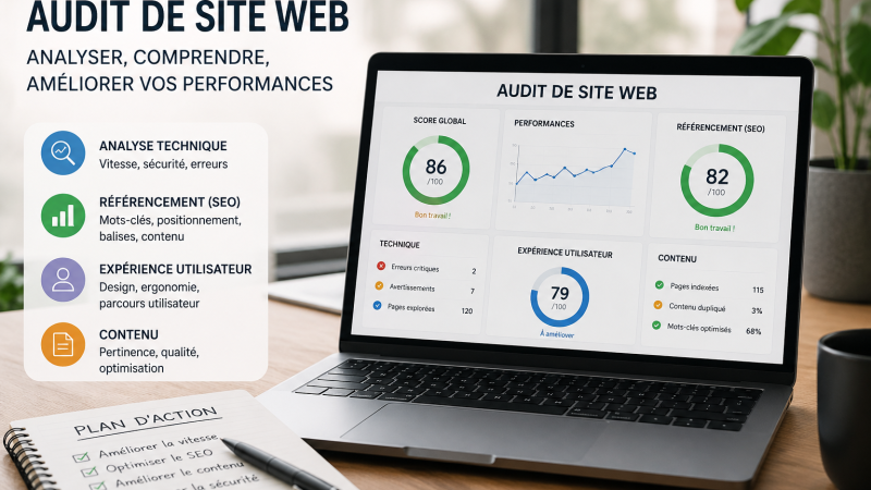 Audit de site web : pourquoi analyser ses performances avant d’investir dans le digital ?