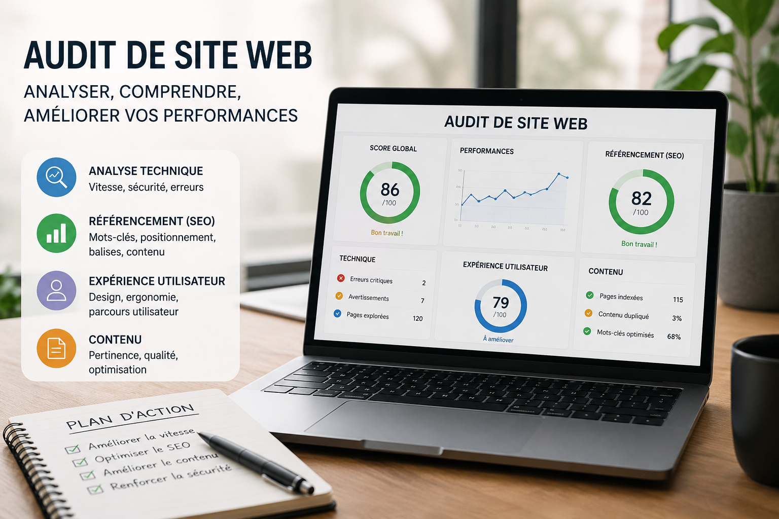 Audit de site web : pourquoi analyser ses performances avant d’investir dans le digital ?