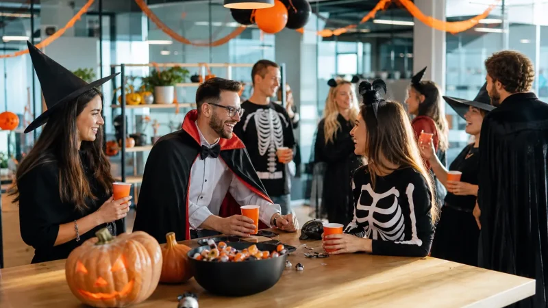 Soirée Halloween en entreprise : une occasion de communication interne originale