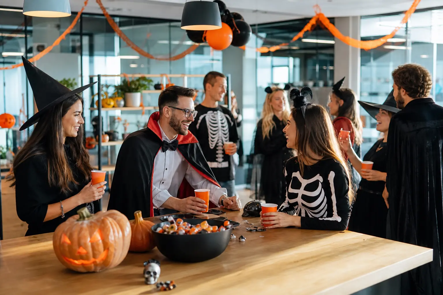 Soirée Halloween en entreprise : une occasion de communication interne originale